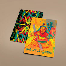 Load image into Gallery viewer, Neon Tarot Deck 78 Cards
