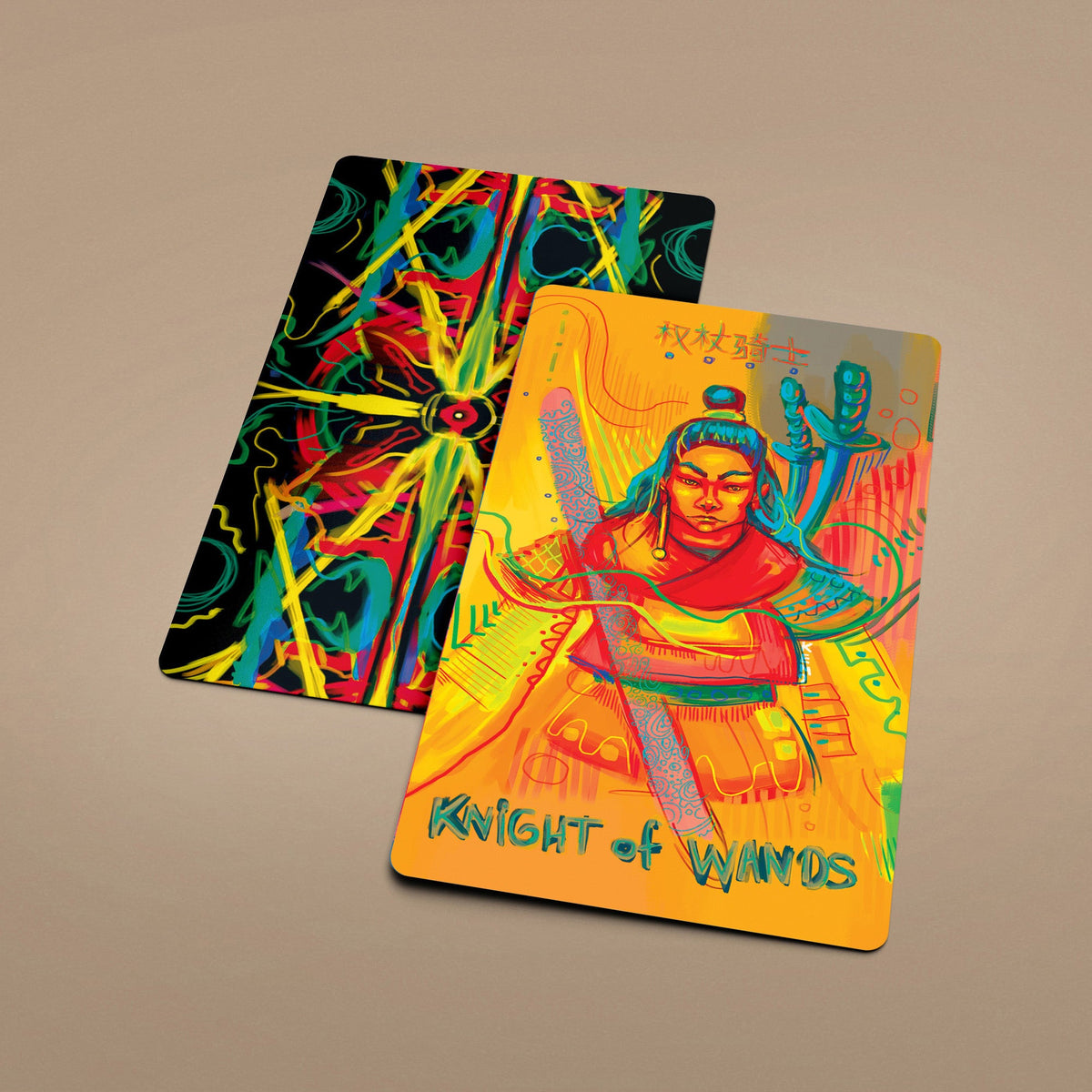 The Neon Tarot Deck | Dark Synevyr