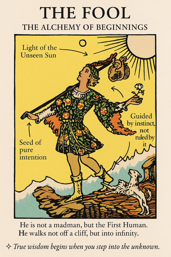 Symbolism of The Fool - Alchemy of the Unknown