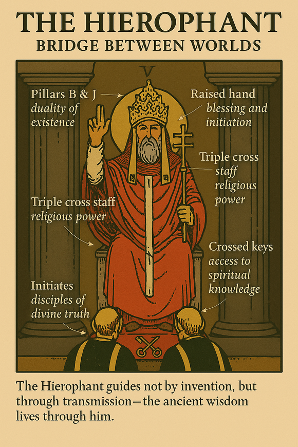The Hierophant Tarot Meaning: Tradition, Wisdom & Sacred Teaching