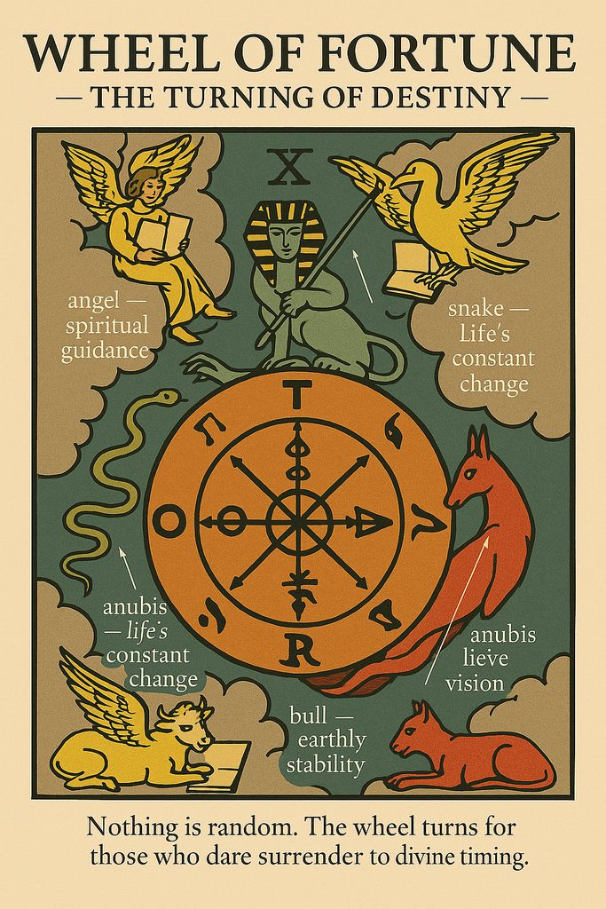 The Wheel of Fortune Tarot Meaning: Change, Cycles & Destiny