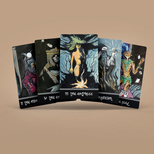 PDF The Sihr Tarot 78+2 Extra Cards Deck  License For Printing