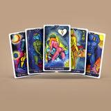 Jeu de cartes de tarot Earthly Delight 78 + 2 cartes supplémentaires