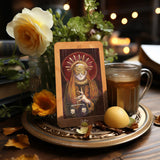 PRE-ORDEN Baraja de 78 Cartas del Tarot de la Santa Muerte + 2 Cartas Extra