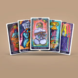 Baraja de 78 cartas del Tarot Earthly Delight + 2 cartas adicionales