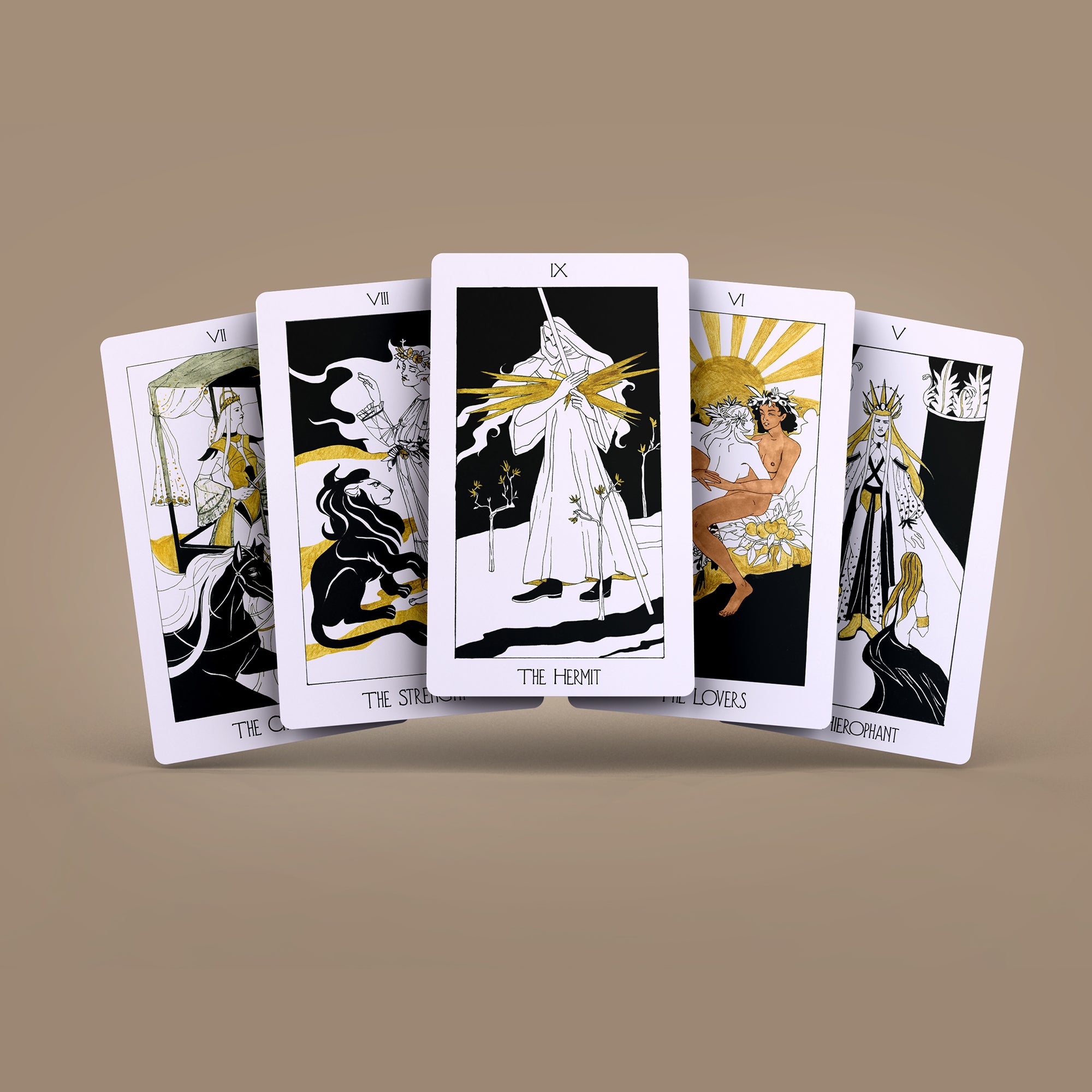 Path La Roti The Golden Path Tarot Cards Deck - Dark Synevyr