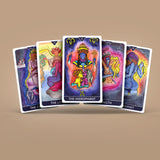 Baraja de 78 cartas del Tarot Earthly Delight + 2 cartas adicionales