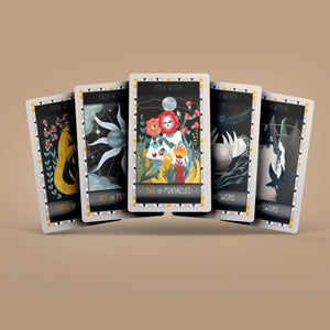 PDF Witch Folk Tarot 78+2 Extra Cards Deck  License For Printing