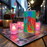 The Neon Tarot Deck 78 Cards Deck