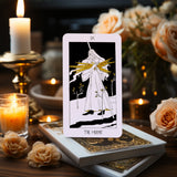 Baraja de cartas del Tarot The Golden Path con 78 cartas más 2 cartas adicionales y guía