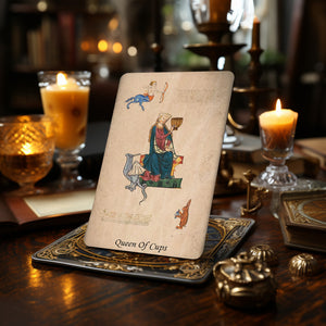 Jeu de Tarot Manuscrit d'Initiation 78+2 Cartes Supplémentaires