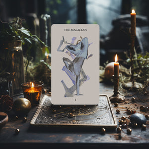 Baraja de 78 cartas del Tarot del Éter