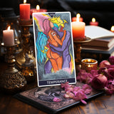 Baraja de 78 cartas del Tarot Earthly Delight + 2 cartas adicionales con guía