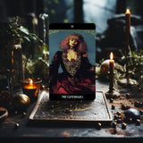 Précommande Jeu de 78 cartes de tarot Grunge Goddess + 2 cartes supplémentaires 