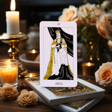 Baraja de cartas del Tarot The Golden Path con 78 cartas más 2 cartas adicionales y guía