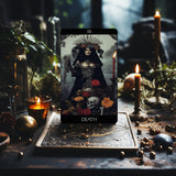 RESERVA PREVIA Baraja de Tarot Momento Mori de 78+2 cartas adicionales con guía