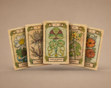 Botanica Oculta Tarot Deck — sample cards