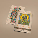 Manuscript of Initiation Tarot Deck 78+2 Extra Cards with Guidebook