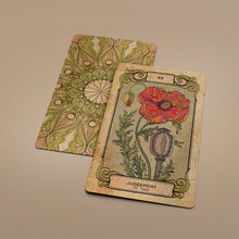 Load image into Gallery viewer, Botanica Oculta Tarot Deck Antique Edition 80 Cards
