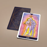 Baraja de 78 cartas del Tarot Earthly Delight + 2 cartas adicionales con guía