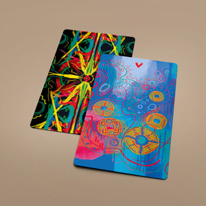 Neon Tarot Deck 78 Cards