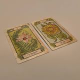 Botanica Oculta Tarot Cards Deck 78+2 Extra Cards with Guidebook