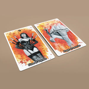 PDF Cocaine Tarot 78 Cards Deck License For Printing