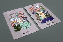 Load image into Gallery viewer, PDF Sensual Garden Tarot 78+2 Extra Cards Deck License for Printing
