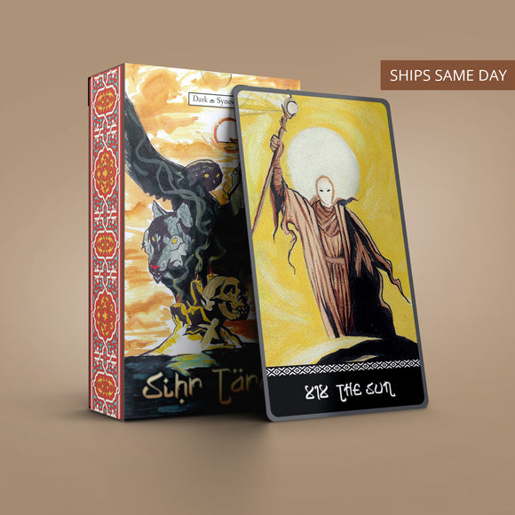 Baraja de 78 cartas adicionales + 2 cartas del Tarot Sihr con guía