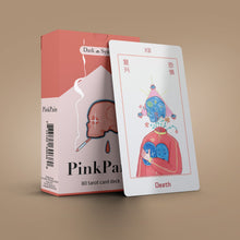 Load image into Gallery viewer, PDF PinkPain Tarot Deck 78+2 Extra Cards  License For Printing
