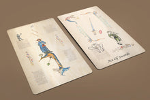 Load image into Gallery viewer, PDF Manuscript of Initiation Tarot Deck 80 Cards  License For Printing

