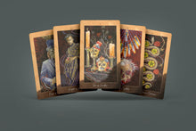 Load image into Gallery viewer, PDF Santa Muerte Tarot 78+2 Extra Cards Deck License for Printing
