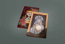 Load image into Gallery viewer, PRE-ORDER Santa Muerte Tarot 78+2 Extra Cards Deck
